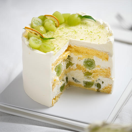 青提鲜奶蛋糕 商品图0