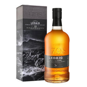 行货 Ledaig利得歌/里爵10年单一麦芽苏格兰威士忌进口洋酒正品