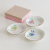 日本进口美浓烧和蓝陶瓷餐具日式水彩花卉家用菜盘子套装乔迁商务礼盒 商品缩略图0