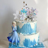 【冰雪奇缘】公主双层儿童蛋糕 商品缩略图0