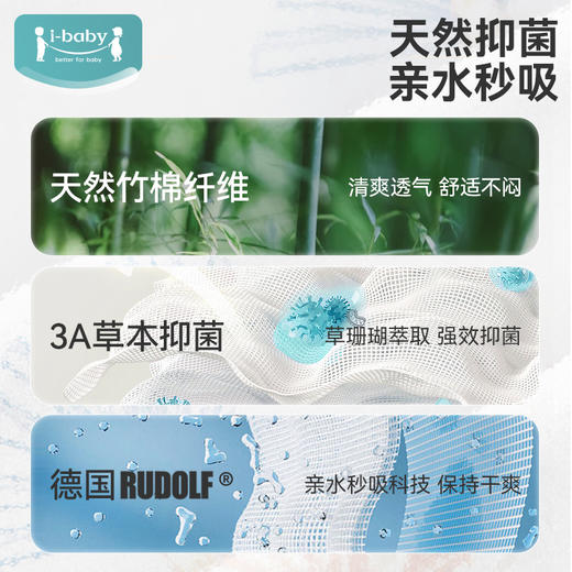 【秒杀】ibaby×outlast太空科技恒温新生婴幼儿童小孩防踢被春秋四季通用防惊跳U型睡袋 商品图3