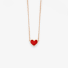 北京仓｜Vanrycke-EMOJI-18K玫瑰金 小红心 项链［法国设计师］ 商品缩略图1
