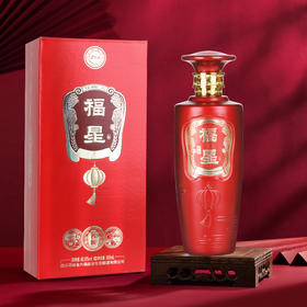 [金六福福星名匠]40.8度-配制酒500ml×6瓶白酒整箱