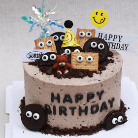 奥利奥咸奶油蛋糕（提前一天预定/配送当日无法退订退款））