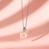 凡华造物 桃之夭夭 项链女轻奢小众925银锁骨链气质百搭高级感爱情花语桃之夭夭925银吊坠 商品缩略图1