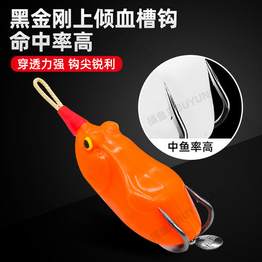 渔猎雷蛙小通杀雷蛙远投重草大克重钓黑鱼专杀雷强打黑路亚饵 商品图2
