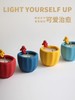 CHAO studio香薰蜡烛礼盒原创可爱治愈造型香氛送礼生日圣诞礼物时光 治愈小胖烛台 160g 商品缩略图1