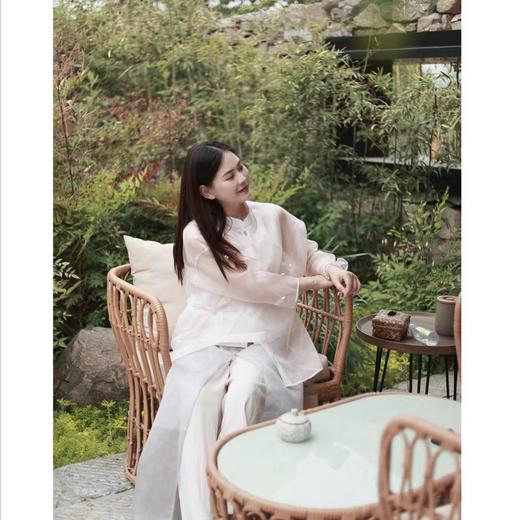 【线上专属】中式无袖马甲（23704223-山矾B194） 商品图4