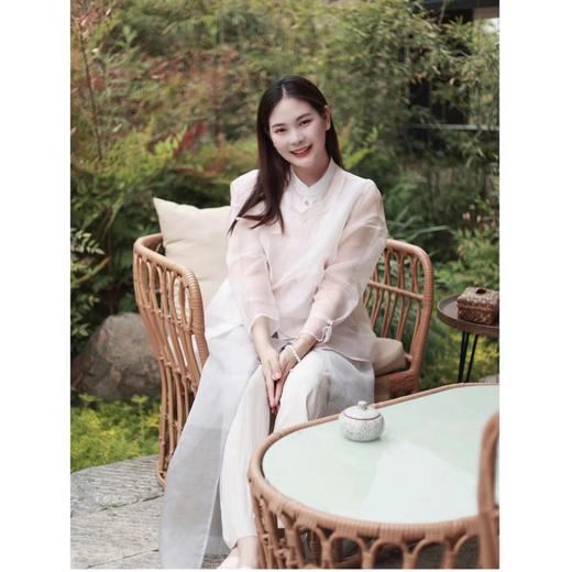 【线上专属】中式无袖马甲（23704223-山矾B194） 商品图7