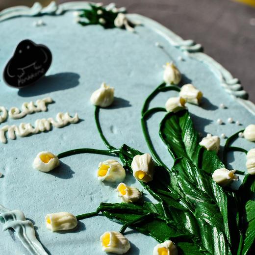 铃兰手绘奶油蛋糕 商品图2