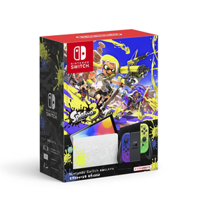 Switch主机 OLED 任天堂掌上游戏机 喷射战士限定版