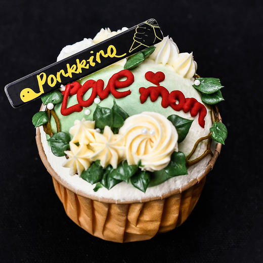 花束奶油霜杯子蛋糕（可改字） 商品图3