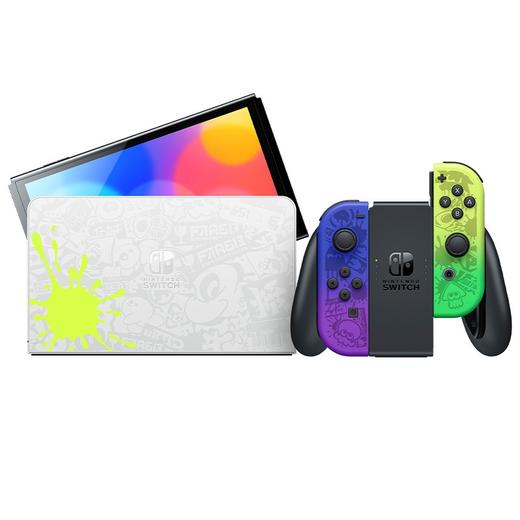 Switch主机 OLED 任天堂掌上游戏机 喷射战士限定版 商品图1
