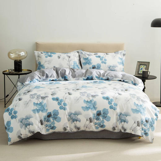 恒源祥 丛林花影 澳绒四件套200*230cm 商品图0