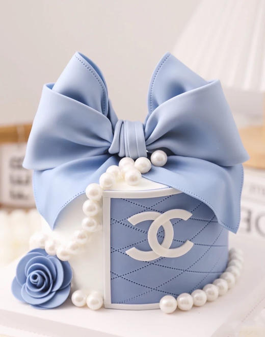 香奈儿蝴蝶结（蓝色系） 商品图0