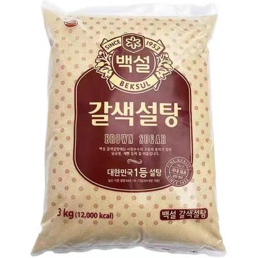 CJ제일제당 백설 갈색설탕3kg[企业] 商品图0