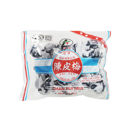 香港启发陈皮梅400g（AA） 商品图0