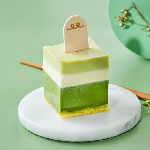 LuckyMan-玉露抹茶芝士慕斯蛋糕 商品图1