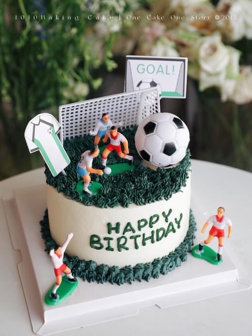 「少年足球」有单层双层可选·100%动物奶油（主图6寸·提前24小时预订） 商品图4