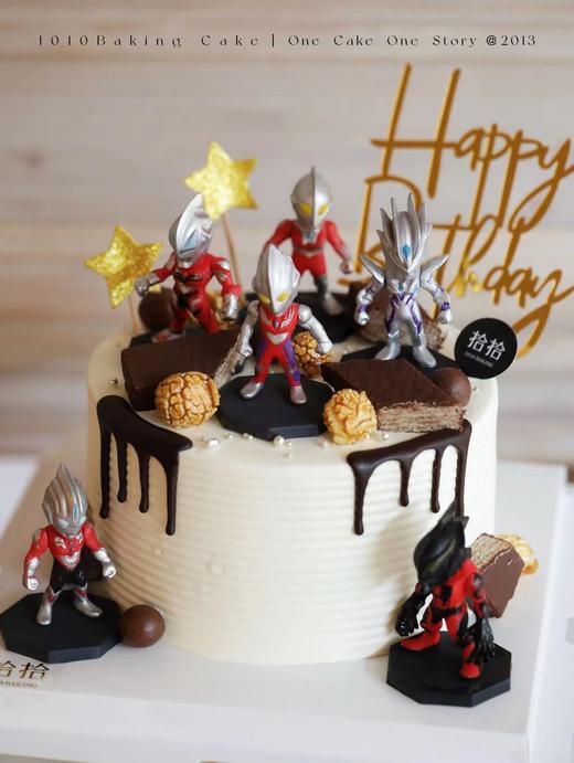 「超人奥特曼·经典版」100%动物奶油（附图6寸·提前5小时预订） 商品图4