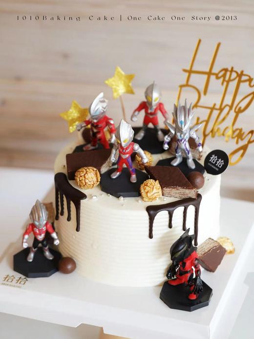 「超人奥特曼·经典版」100%动物奶油（附图6寸·提前5小时预订） 商品图3