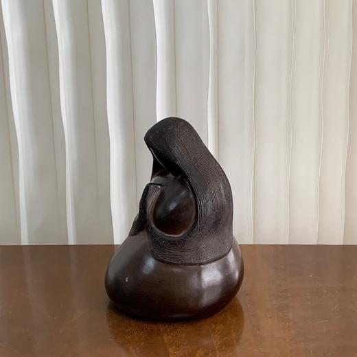 【苏州】Vintage1990s秘鲁安第斯艺术陶器祈祷的女子像雕塑AU144 商品图2