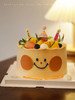 「可爱笑脸」翻糖巧克力笑脸· 100%动物奶油（附图6寸·提前8小时预订） 商品缩略图0