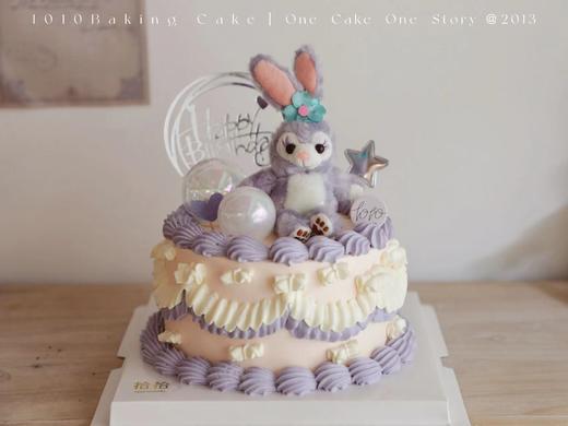 「Disney·星黛露·公仔版」复古裱花·100%动物奶油（附图6寸·提前8小时预订） 商品图1