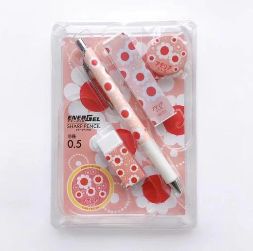 日本Pentel派通昭和限定款田园风春日花朵限定自动笔套装0.5mm 商品图1