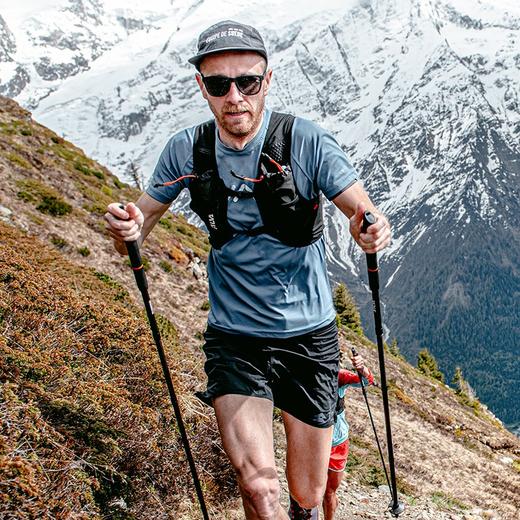 瑞典SILVA碳纤维Z字越野杖 Running poles carbon 男女通用户外跑步越野跑登山耐力跑比赛装备 一旦折断 终生换新（有赠品） 商品图0