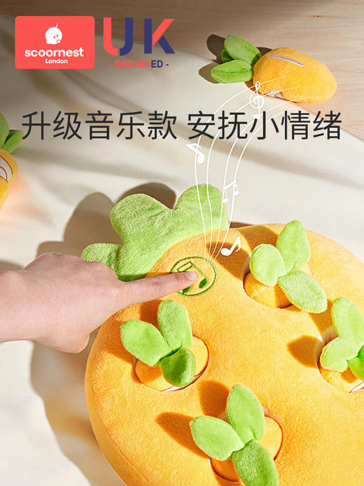 科巢婴儿玩具益智拔萝卜儿童早教宝宝幼儿6个月以上0一3岁半毛绒 商品图1
