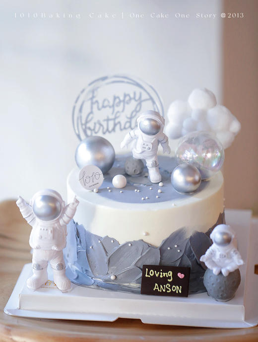 「太空·宇航员」100%动物奶油（附图6寸·提前5小时预订） 商品图1