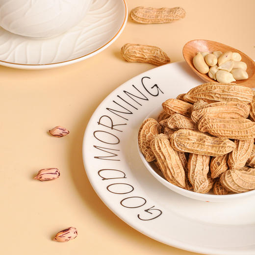 七彩野地牌原味熟花生278g/罐 商品图1