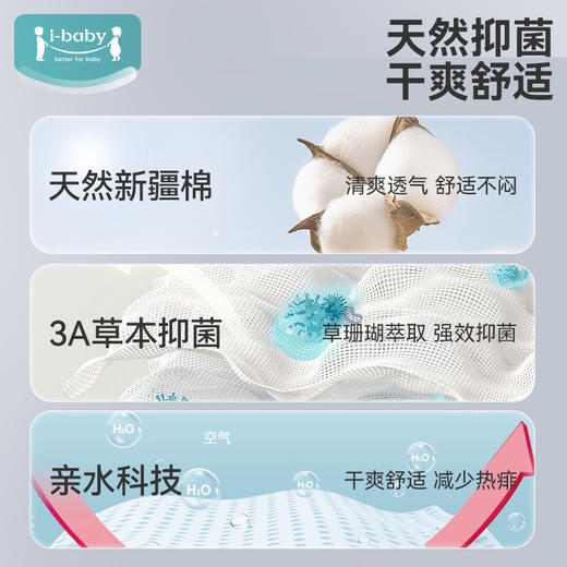 ibaby×outlast太空科技恒温新生儿连体衣 宝宝哈衣爬服0-18个月幼儿贴身内衣棉春夏薄款【组合商品 不支持单退】 商品图4