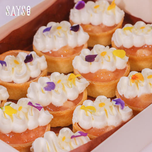 【预定】香草蜜桃挞Vanilla Peach Tart 商品图1