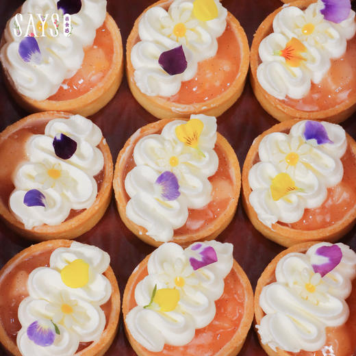 【预定】香草蜜桃挞Vanilla Peach Tart 商品图0
