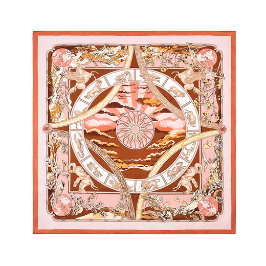 万事利“四时景”88厘米双面印花真丝大方巾 商品图6