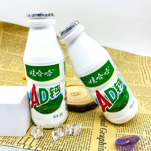 娃哈哈ad钙奶220g瓶牛奶风味饮料儿童哇哈哈乳酸甜奶 商品图1