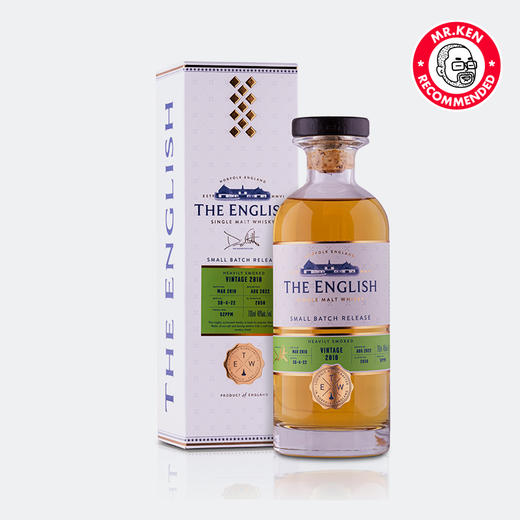 英格诗（The English）2010-12年重泥煤单一批次单一麦芽英格兰威士忌 商品图3
