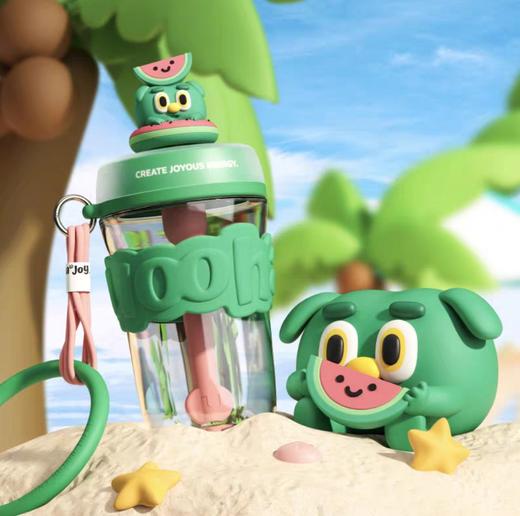 悠哈小不点海岛假日吸管水杯 商品图12