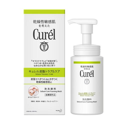 Curel珂润控油保湿洁颜泡沫洗面奶洁面150ml 商品图0