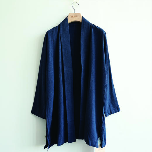 【抖音专属】男士开衫外套（19705927深藏蓝） 商品图0