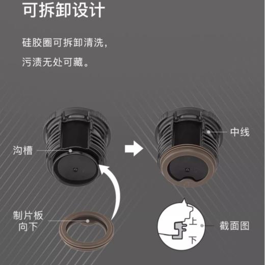 【清仓特惠4.5折，最后1个无货退款】膳魔师钛杯纯钛保温杯办公咖啡杯户外露营商务茶杯礼盒TCTE-500 商品图6