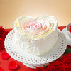 一心一意表白纪念日蛋糕 商品缩略图0