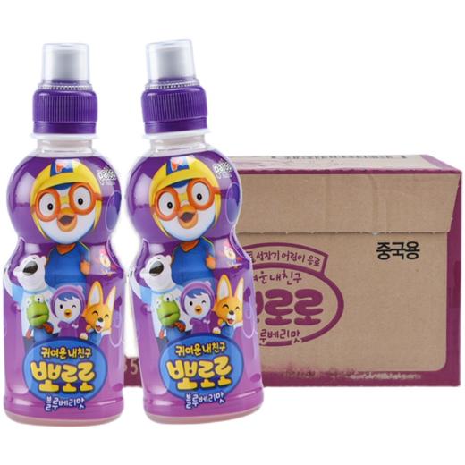 啵乐乐饮料蓝莓味235ml 商品图4