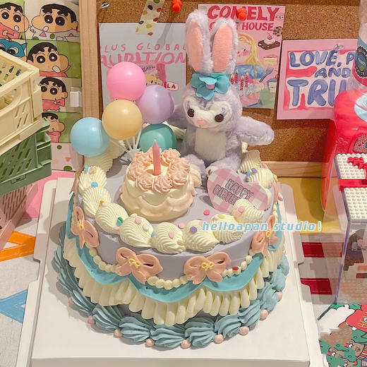 梦幻星黛露 复古蛋糕（百分百进口动物奶油） 商品图0