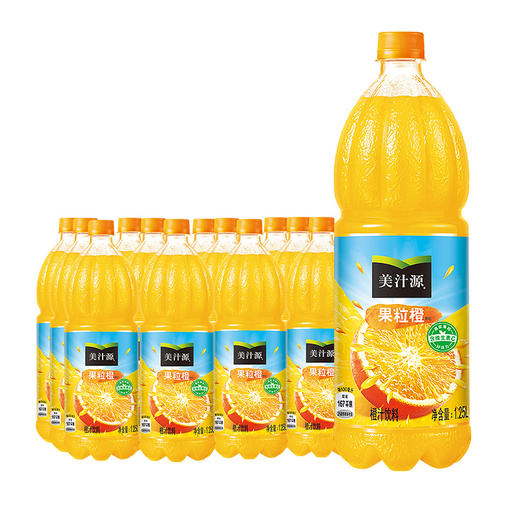 美汁源果粒橙1.25L 商品图3