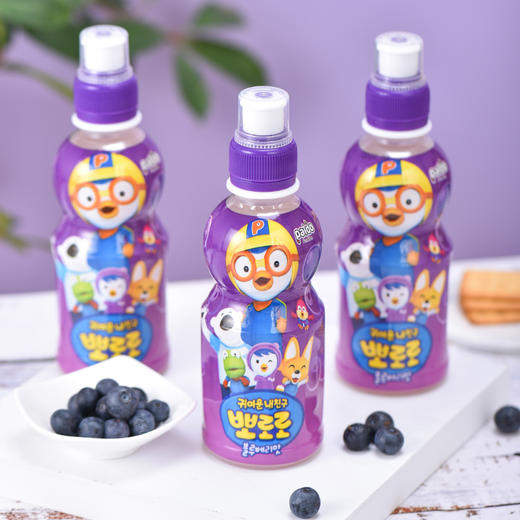 啵乐乐饮料蓝莓味235ml 商品图2