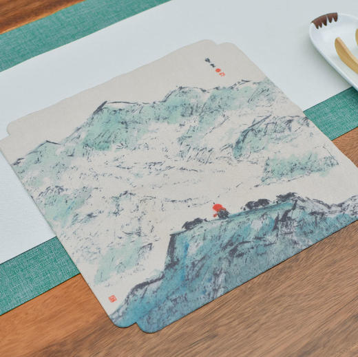 羽诗制造出品 自在高原套装茶具茶巾文创礼盒 商品图2