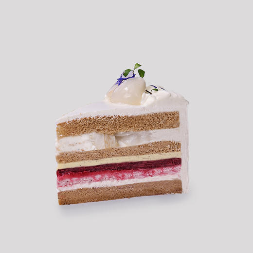 荔枝红茶玫瑰莓果奶油切块 商品图0